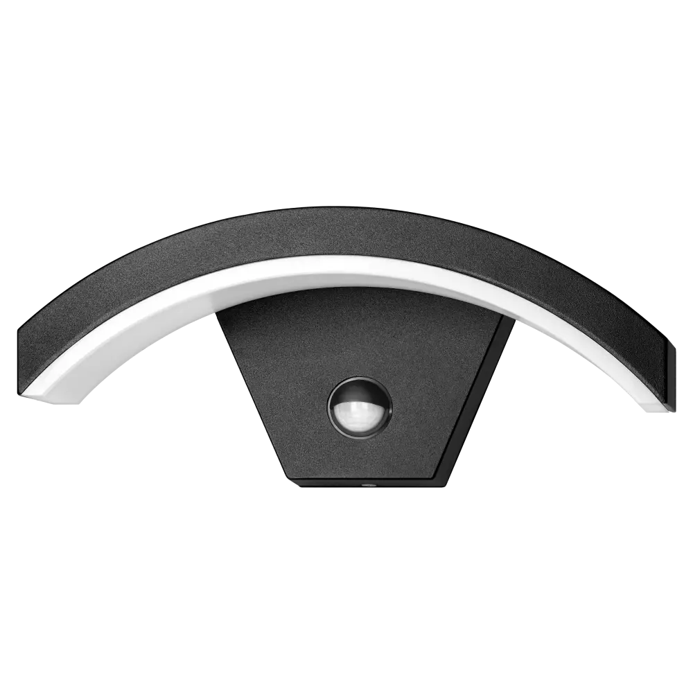 146623 - PILEA LED 9W, garden lamp with PIR motion sensor, 700lm, IP54, 4000K, black
