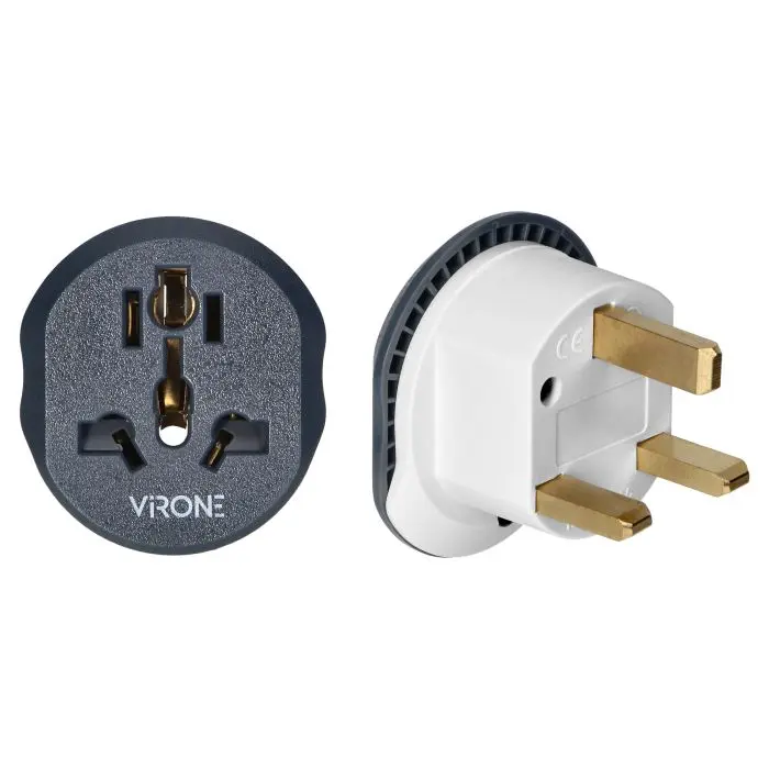 149962 - Travel adapter Go to UK, 230V/13A universal socket, british plug (type G)
