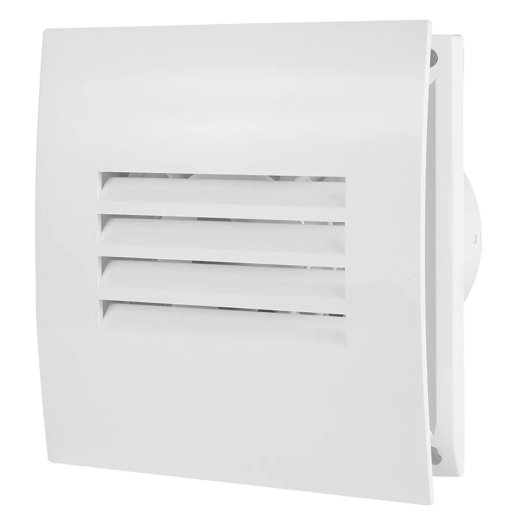 172016 - PULSAR Series fan with front propeller, back draft damper, timer + start delay (new feature) Ø110 white