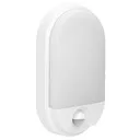 140046-NEFRYT LED 10W, luminaire de jardin, blanc avec détecteur de mouvement 140°, 800lm, IP54, 4000K-ORN