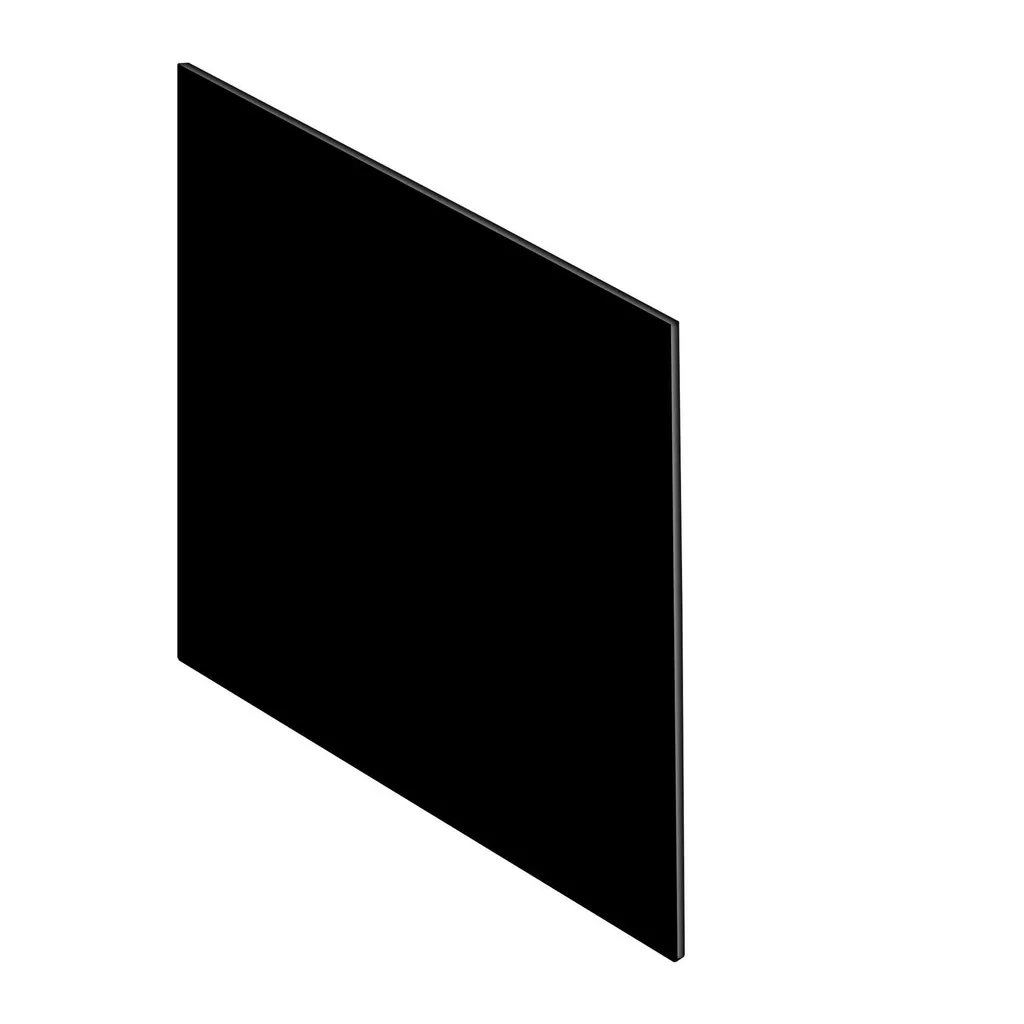 172097 - TRAX Front Panel for Fan's housing Ø 100  glass black glossy