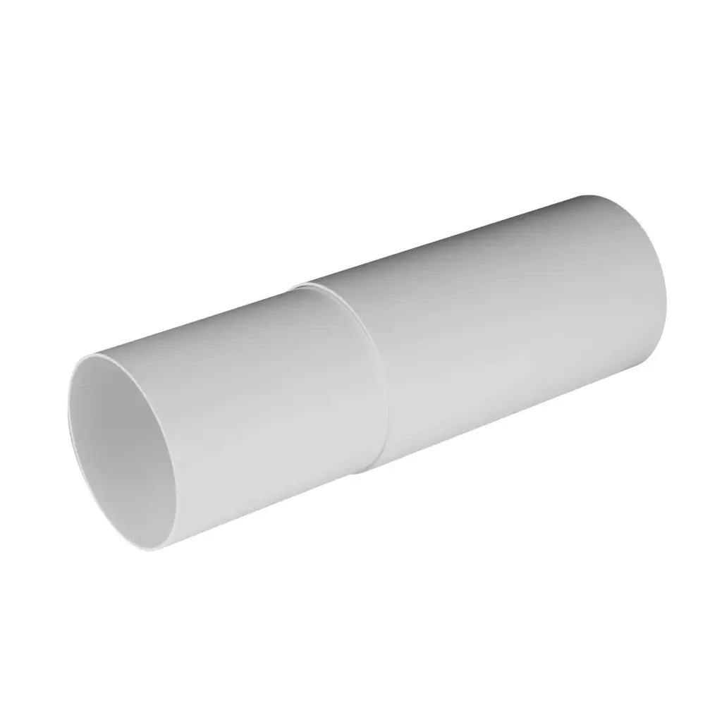 172423 - Round telescopic duct (ø125) 300-500mm lenght  Ø125 white