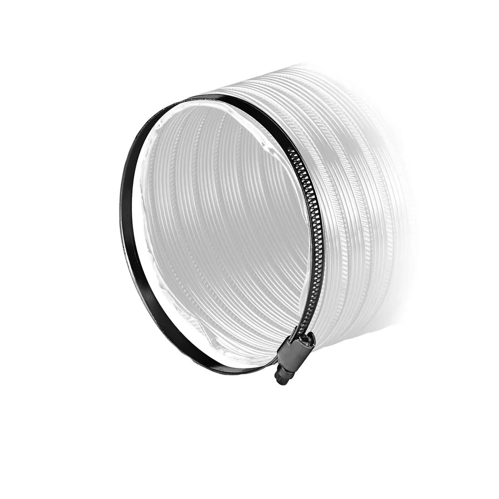 172678 - steel (galvanized sheet) band clip Ø130-150 silver