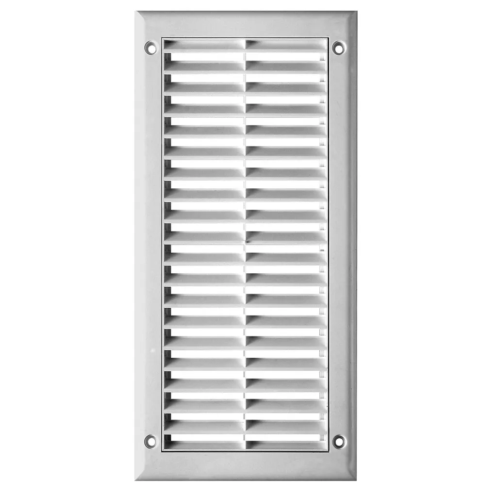 172717 - TK Series grille - with anti-insect net and shutter 110x270 white
