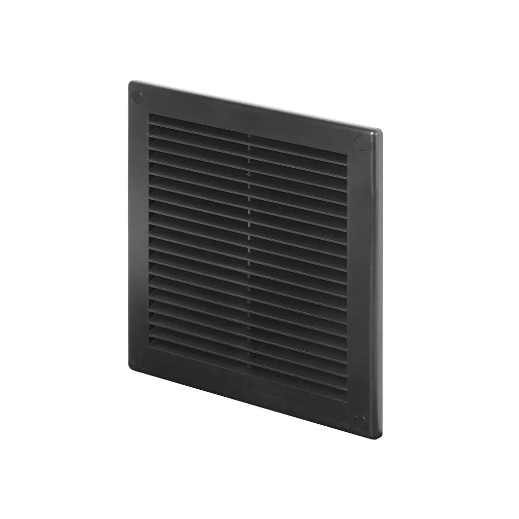 172753 - TRU Series grille - with anti-insect net   200x200 black