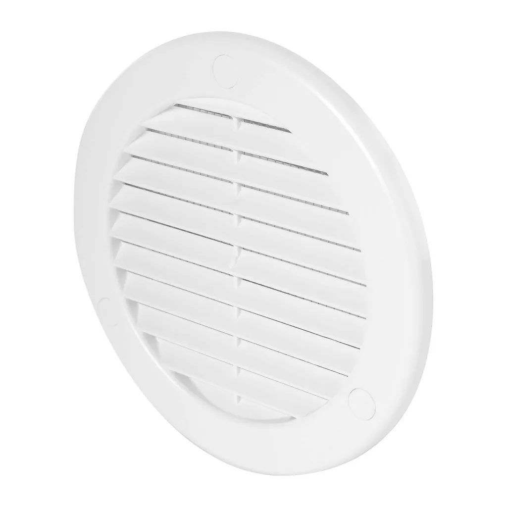 172783 - TRU Series grille - with anti-insect net Ø100 white