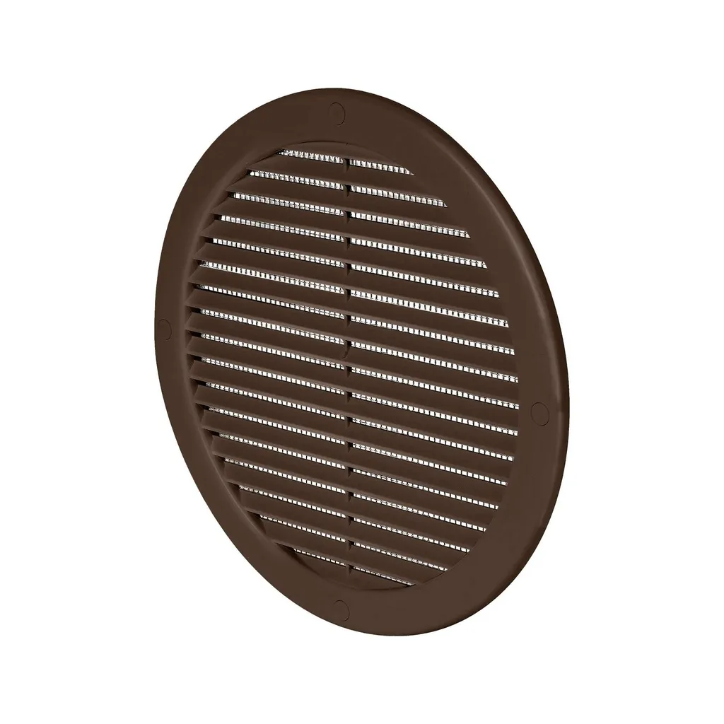 172796 - TRU Series grille - with anti-insect net Ø200 brown