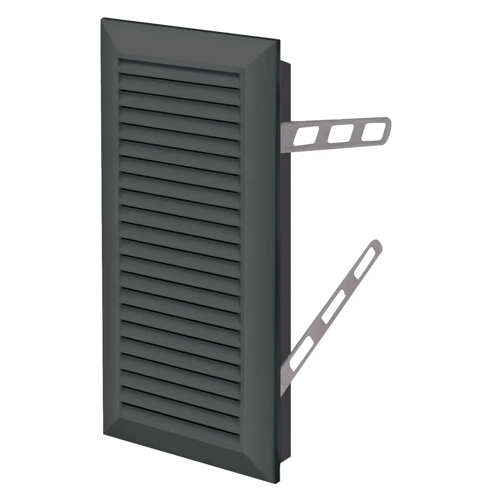 172833 - STYL Series grille - with anti-insect net   110x270 grey