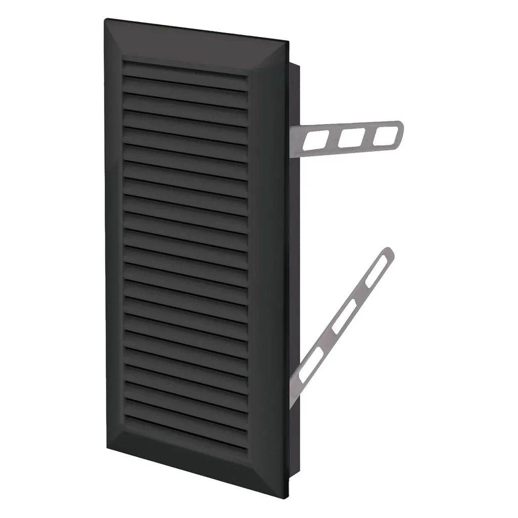 172834 - STYL Series grille - with anti-insect net   110x270 black