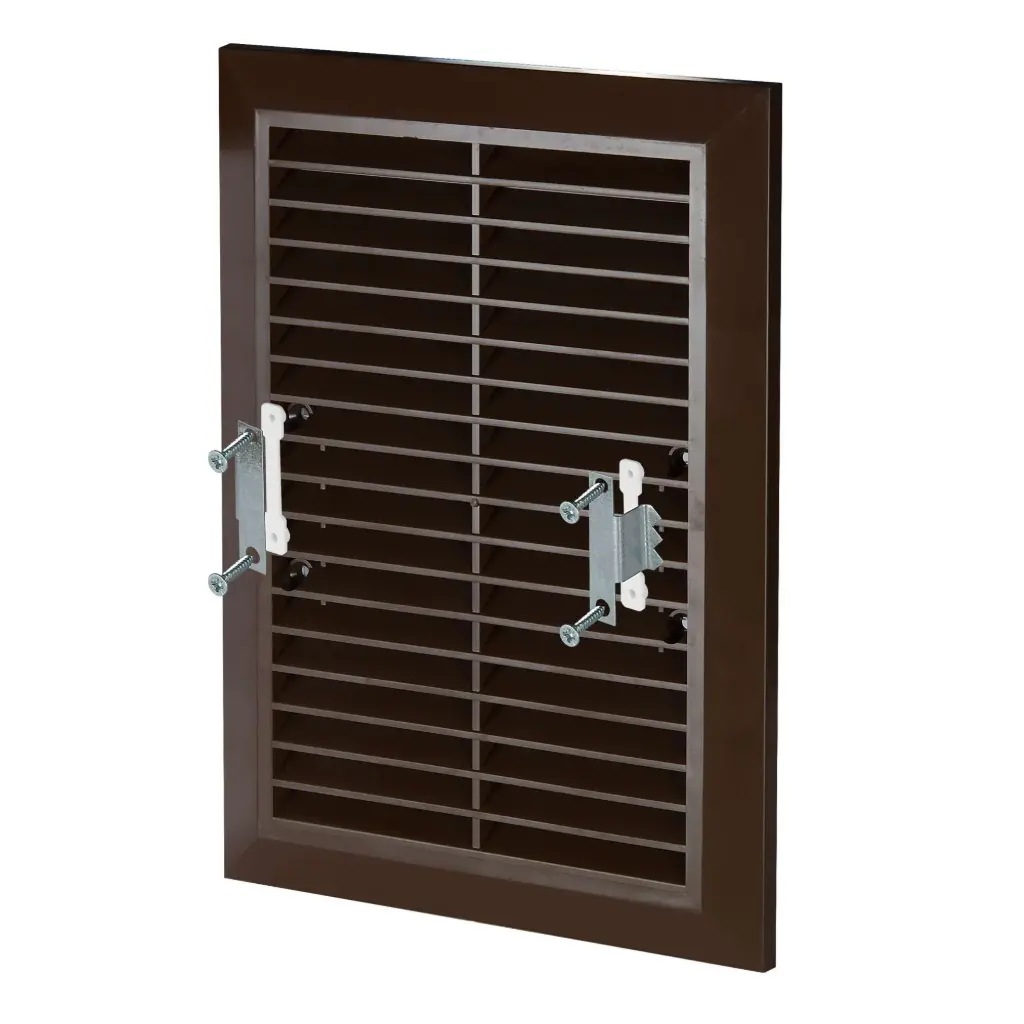 172843 - STYL Series grille - with anti-insect net, without flange 140x210 brown
