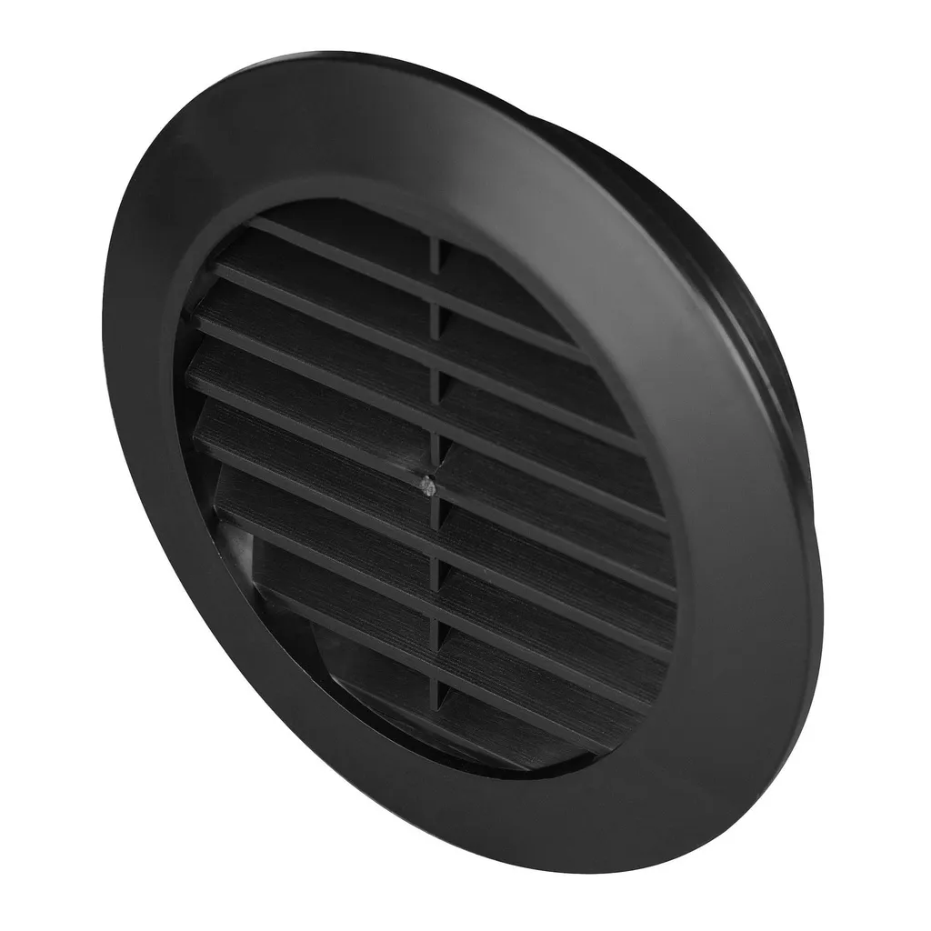 172962 - MINI-AWENT Series grille - with anti-insect net   Ø70 black