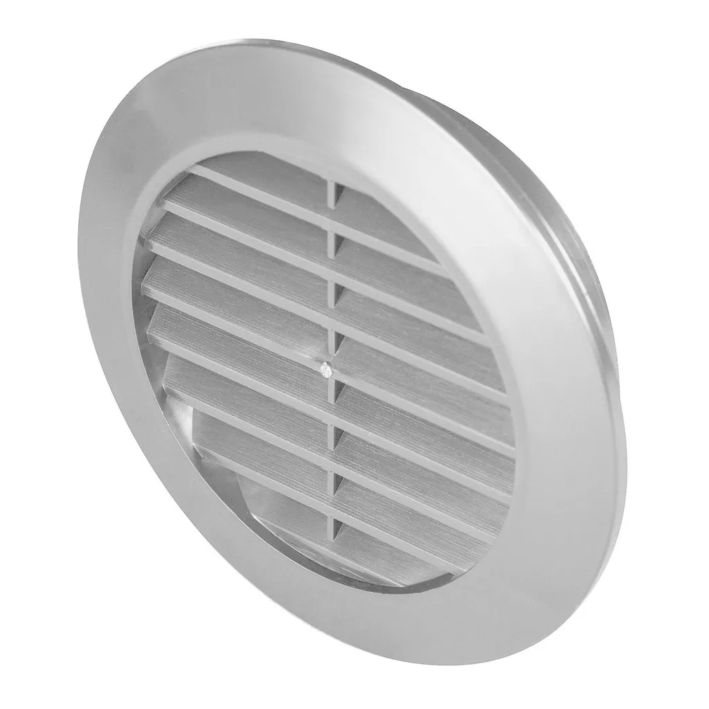 172968 - MINI-AWENT Series grille - with anti-insect net Ø80 satin