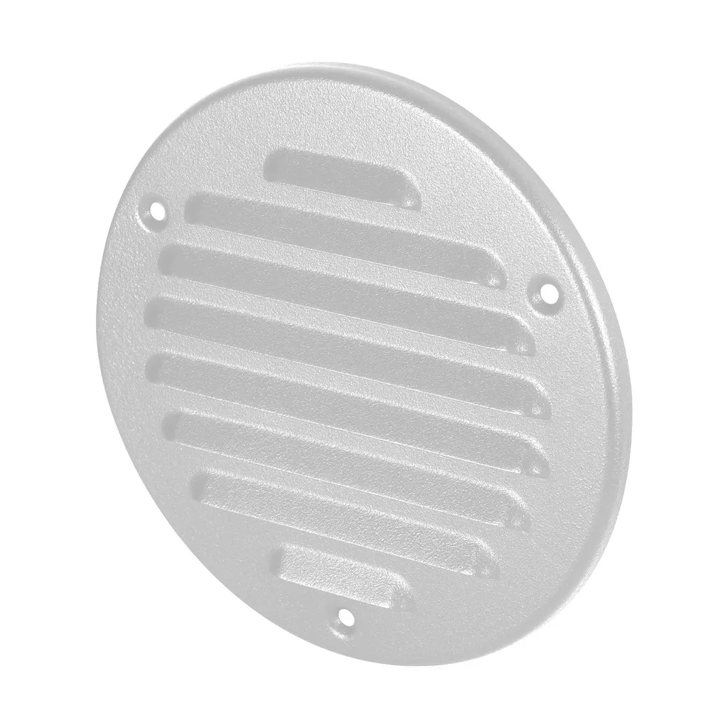 173017 - Metal grille with anti-insect net Ø100 white