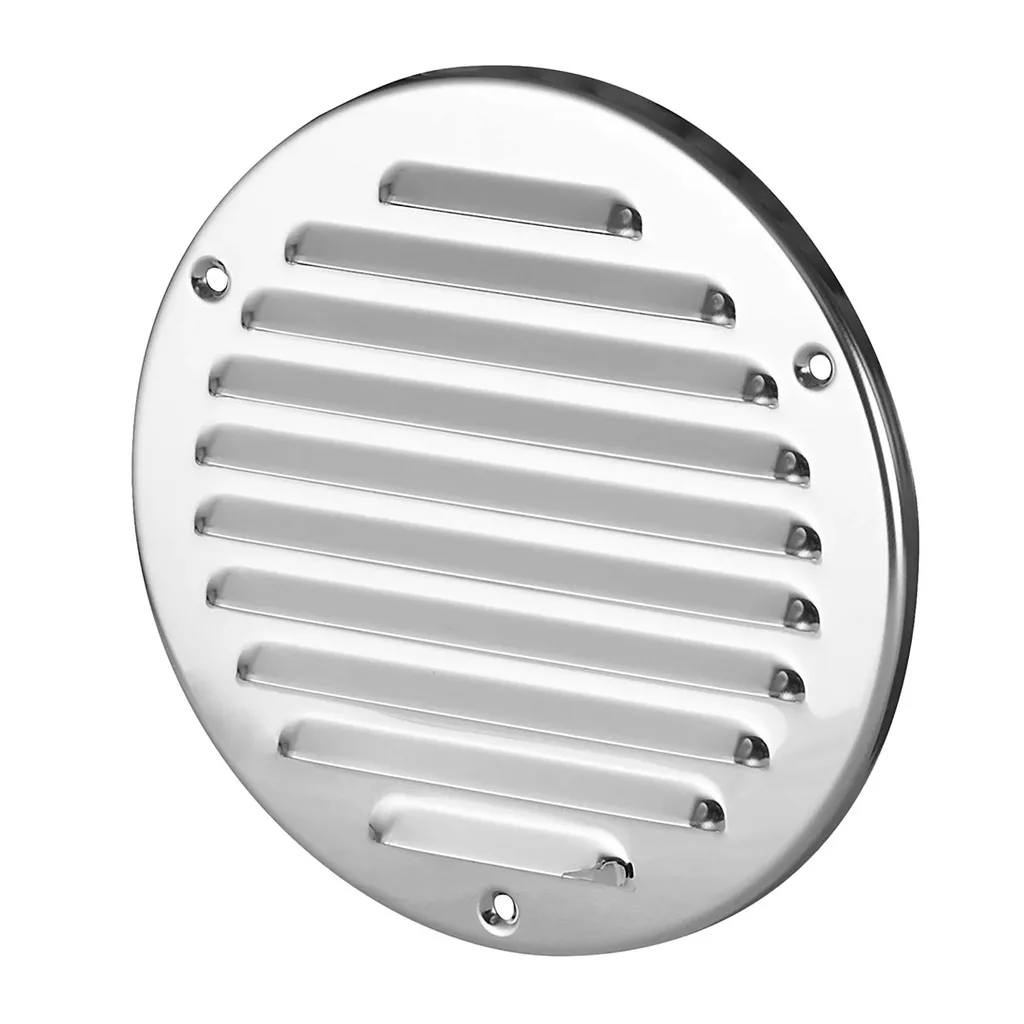 173026 - Metal grille with anti-insect net Ø150 stainless