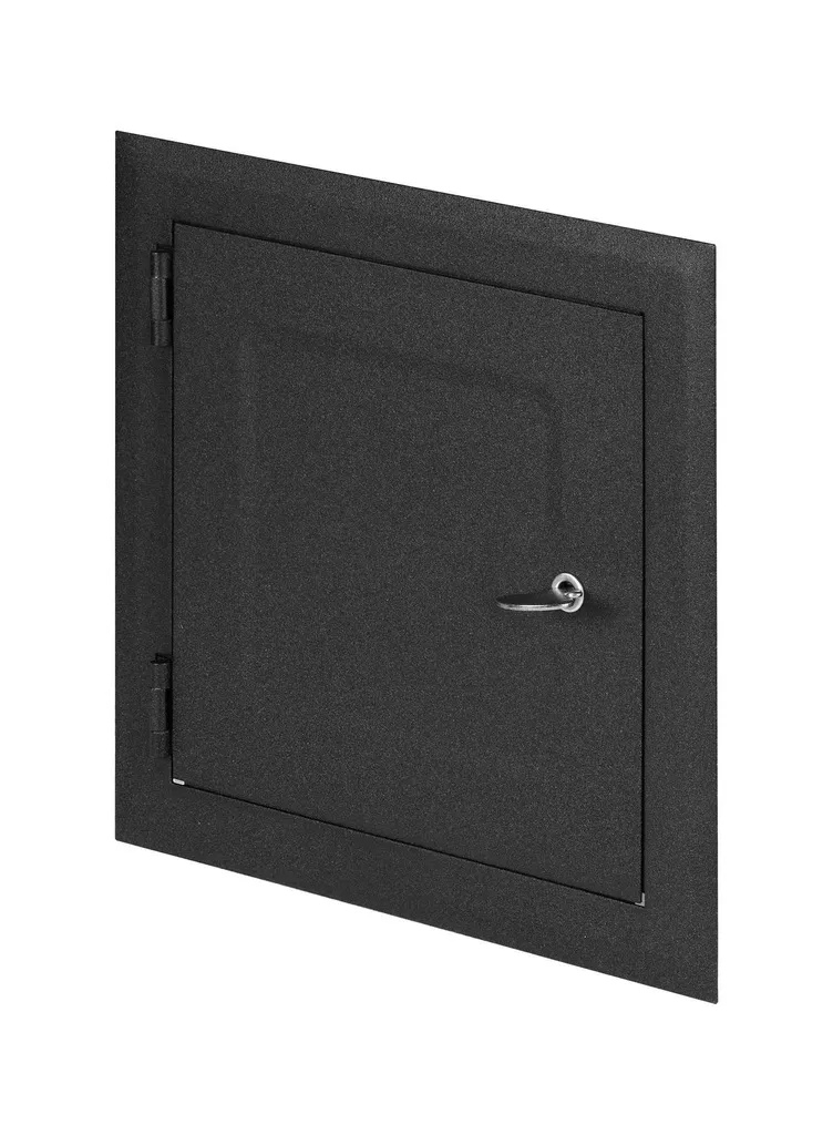 173118 - Metal accesss door made of steel sheet covered with an epoxy coating   140x140 graphite (pewter)