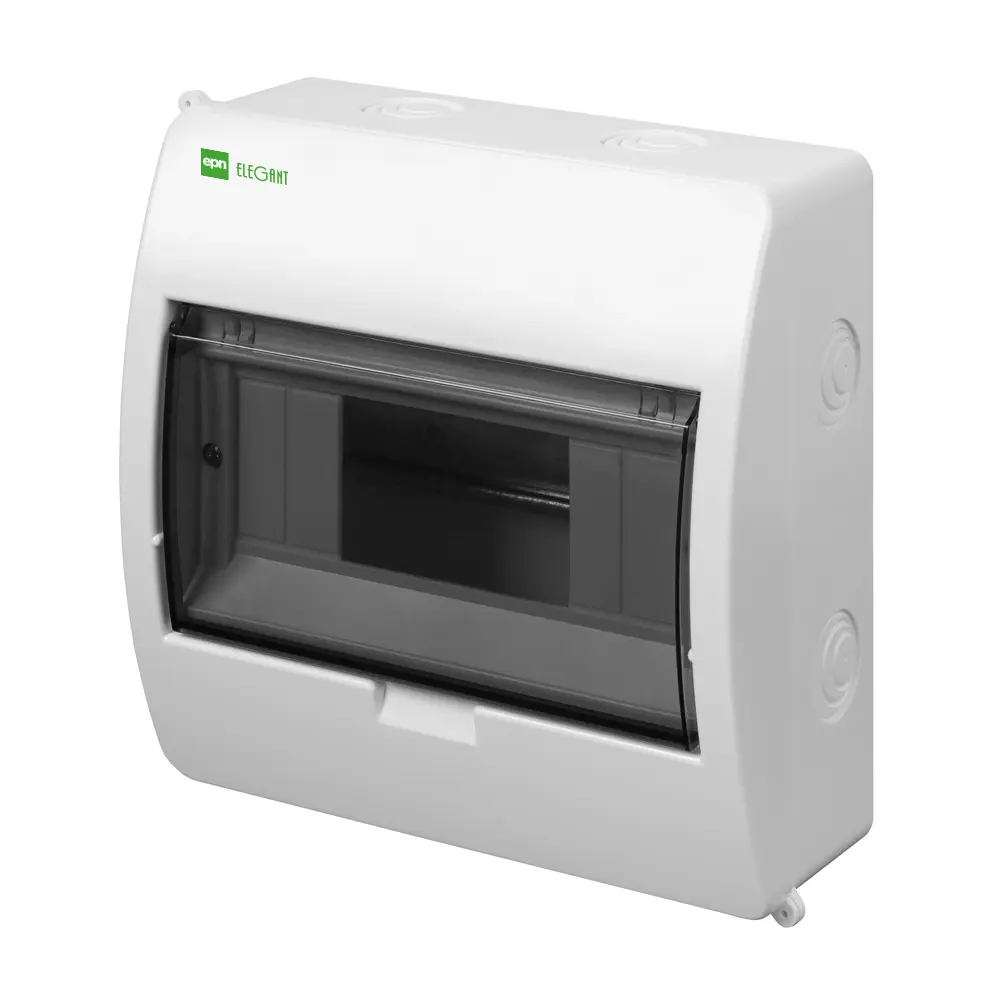 146056 - Elegant Surface-Mounted Enclosures IP40 RN 1X8 PE+N - EPN