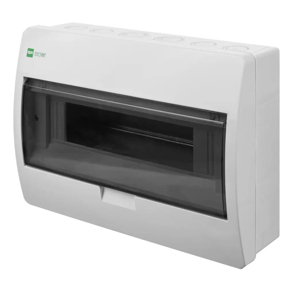 146057 - Elegant Surface-Mounted Enclosures IP40 RN 1X12 PE+N - EPN