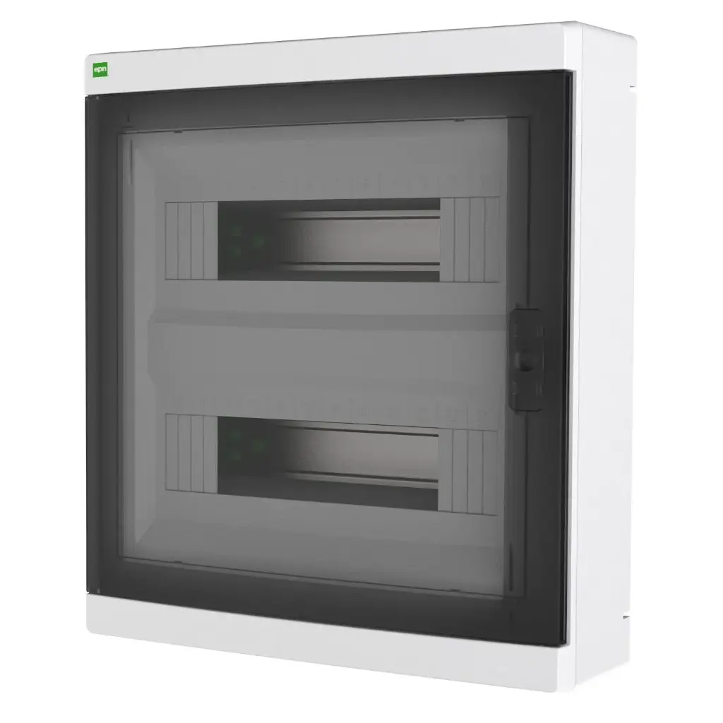 146058 - ELEGANT SURFACE-MOUNTED ENCLOSURES IP40 RN 2x12 PE+N - EPN