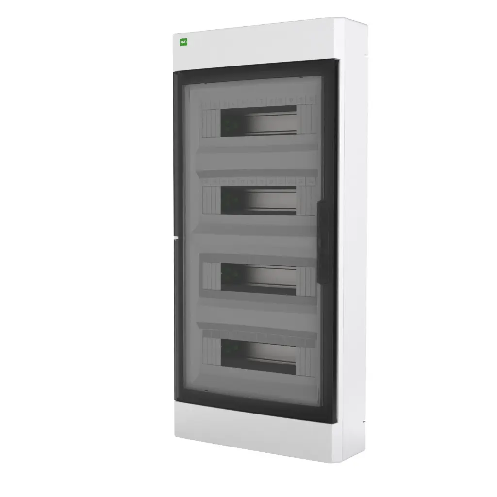 146060 - Elegant Surface-Mounted Enclosures IP40 RN 4X12 PE+N - EPN