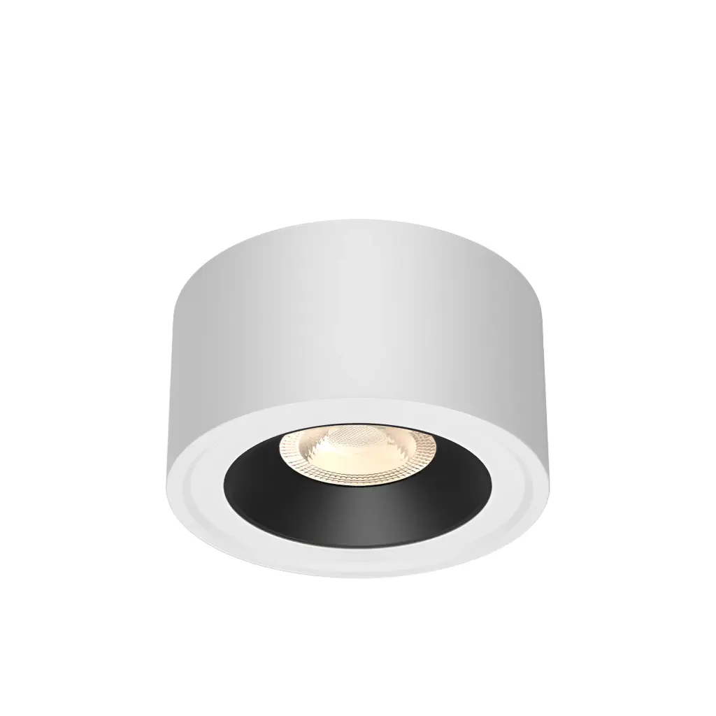 103401 - GATA 10W 3IN1 ROUND WHITE SURFACE SPOTLIGHT - BRY 