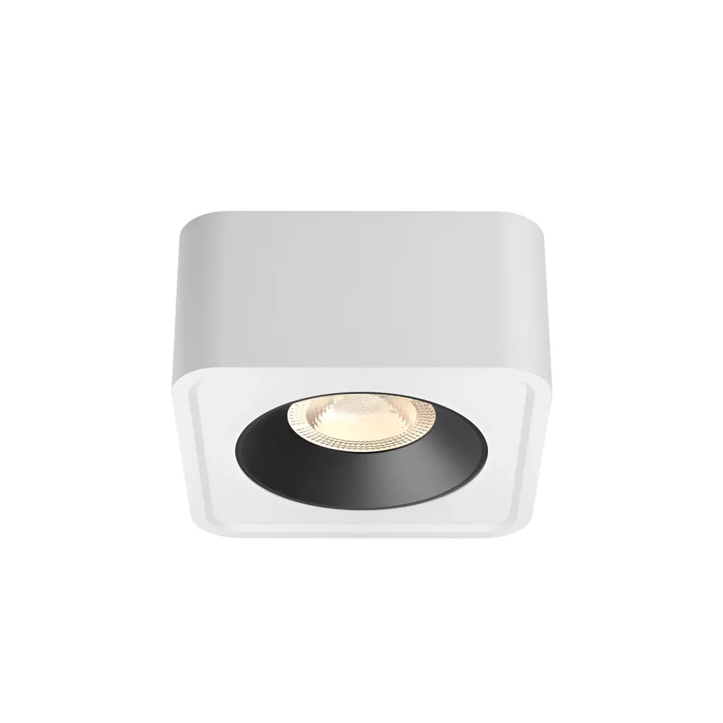 103403 - GATA 10W 3IN1 SQUARE WHITE SURFACE SPOTLIGHT - BRY  