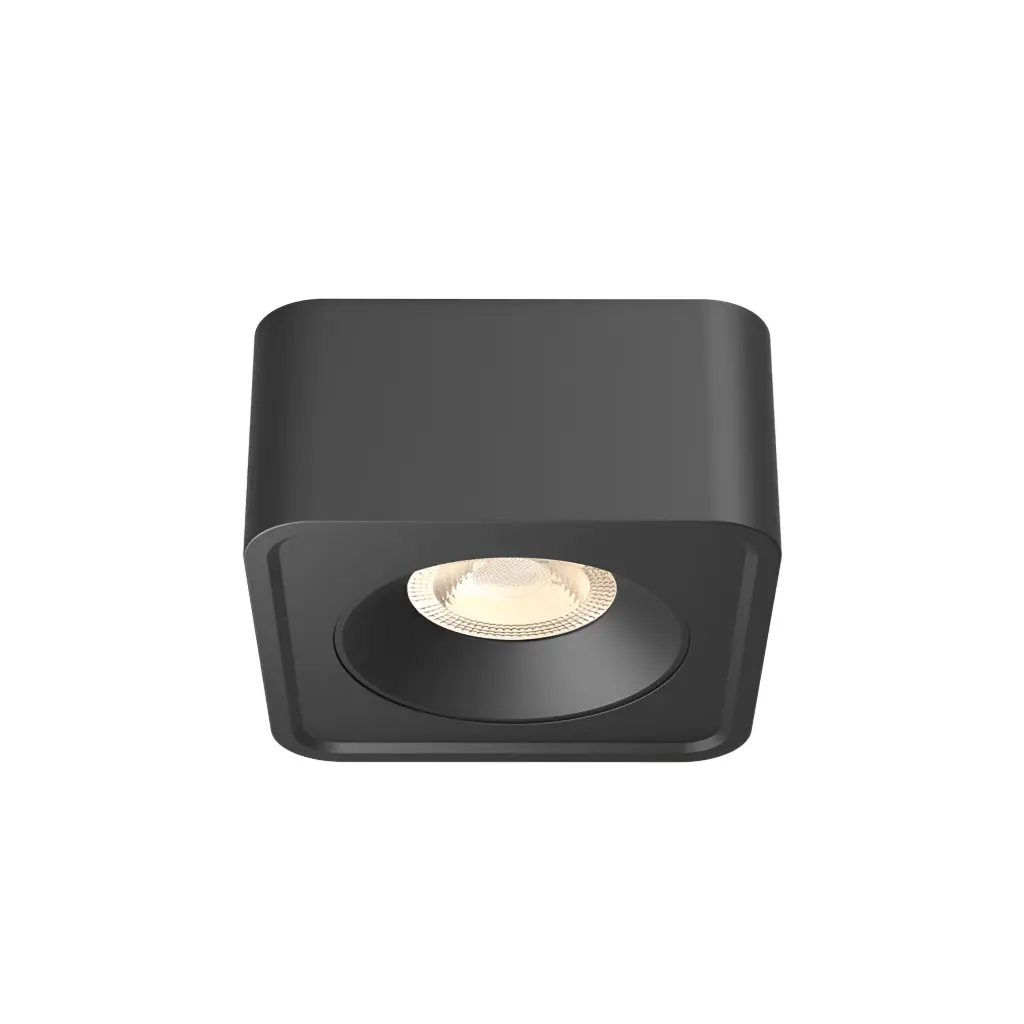 103404 - GATA 10W 3IN1 SQUARE BLACK SURFACE SPOTLIGHT - BRY