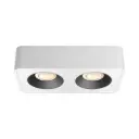 103405 - GATA 2X10W 3IN1 SQUARE WHITE SURFACE SPOTLIGHT - BRY  
