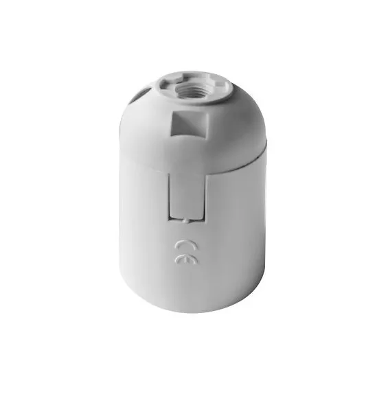 140291- Douille thermoplastique E27 blanc new-ORN