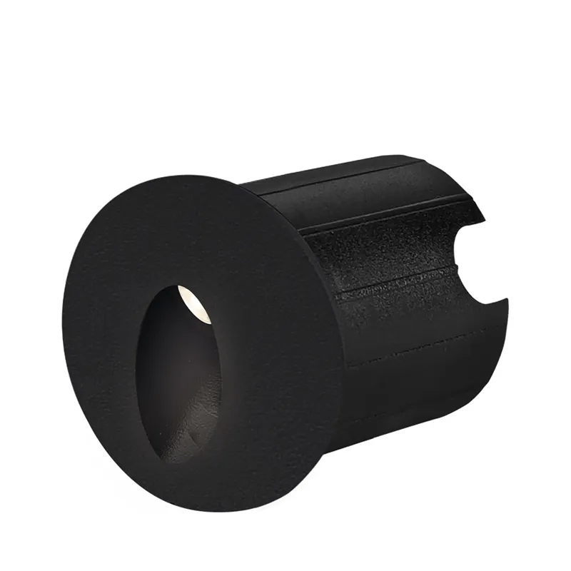 103073 - VECTOR ROUND BLACK 2W 3000K IP65 WALLBRY