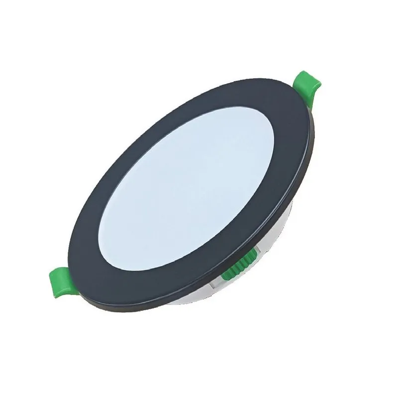 160011 - Spot LED Encastré 5W, Dimmable, Couleur Réglable, IP44, Noir - LDL