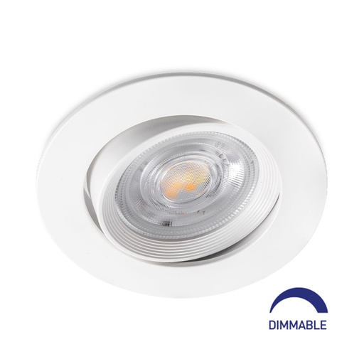 [BRYBD02-60780] 102097-SPOTLED G3-7W-RND-WHT-3IN1-DIM-LED SPOTLIGHT-BRY