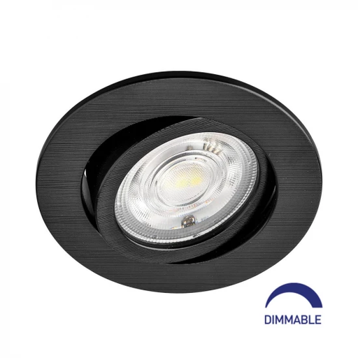 [BRYBD02-60781] 102098-SPOTLED G3-7W-RND-BLC-3IN1-DIM-LED SPOTLIGHT-BRY