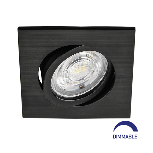 [BRYBD02-70781] 102100-SPOTLED G3-7W-SQR-BLC-DIM-3IN1-LED SPOTLIGHT-BRY
