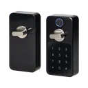 140295- Smart door lock with fingerprint reader and code lock, IP44, short-ORN