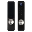 140296- Smart door lock with fingerprint reader and code lock, IP44, long-ORN