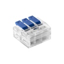 Electrical installation / Snap-action wire connectors