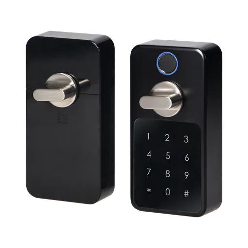 [ORNOR-ZS-854] 140295- Smart door lock with fingerprint reader and code lock, IP44, short-ORN