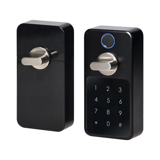 [ORNOR-ZS-854] 140295- Smart door lock with fingerprint reader and code lock, IP44, short-ORN
