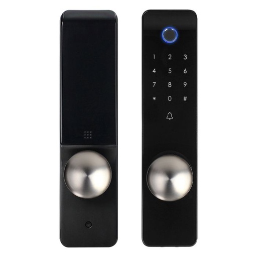 [ORNOR-ZS-855] 140296- Smart door lock with fingerprint reader and code lock, IP44, long-ORN