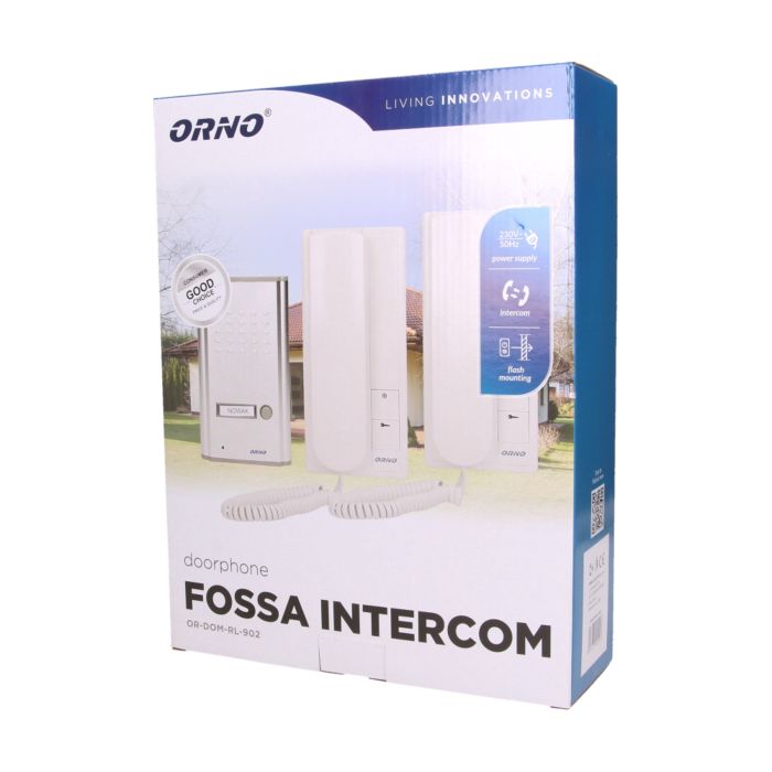 [ORNOR-DOM-RL-902] 140310- Single family doorphone with two interphone, FOSSA INTERCOM-ORN