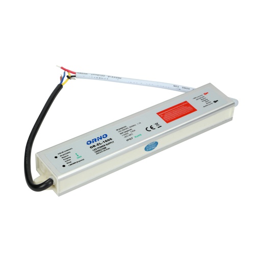 [ORNOR-ZL-1606] 140328- LED driver AC/DC 12V/70W, IP67-ORN