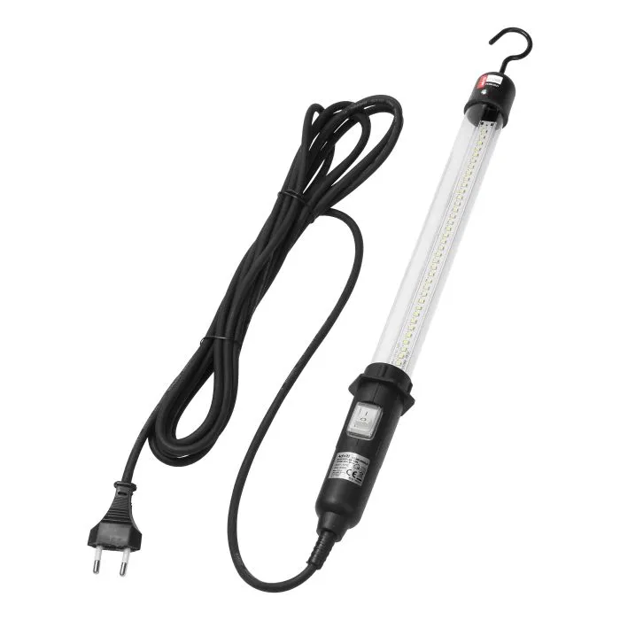 [ORNAD-NR-6069L6] 140350- Lampe de travail LED, 8,5W, 500lm, IP44, 6000K, fil 2x0,75mm² - 5m-ORN