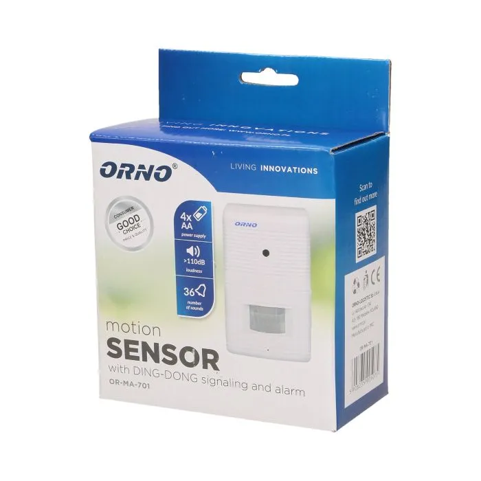 [ORNOR-MA-701] 143235 - Motion sensor with DINGDONG signalling and alarmORN