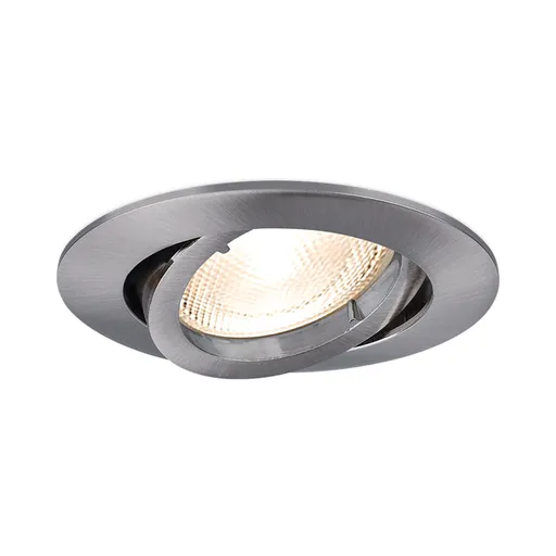 [BRYBH03-02014] 103080 - MITTO ROUND NICKEL IP20 SPOTLIGHT FIXTURE BRY