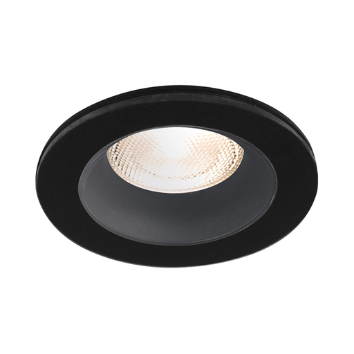 [BRYBH03-02101] 103083 - TETRA ROUND BLACK IP54 DOWNLIGHT FOR BATHROOM - BRY