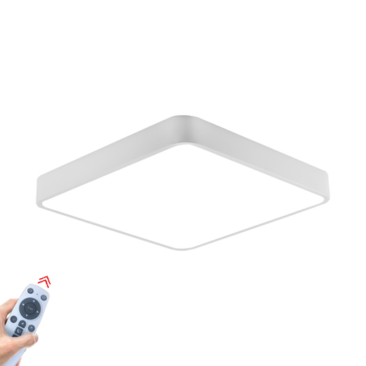 [BRYBH16-05290] 103113-BLADE-SS-SQR-WHT-45W-RMT-IP20-CEILING FIXTURE-BRY