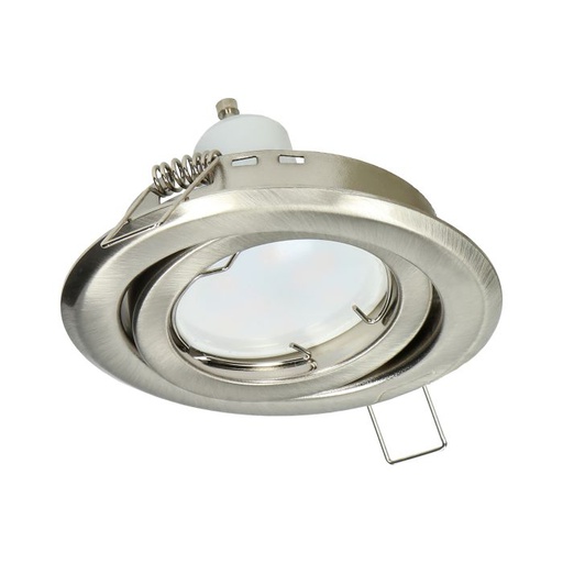 [ORNAD-OD-6176/N] 140359- SUTRI RM decorative frame for spotlight, MR16/GU10 max 50W, round, adjustable light beam, satin-ORN