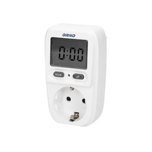[ORNOR-WAT-419(GS)] 140367-Compteur de puissance avec écran LCD, schuko, pour les Pays-Bas et l'Allemagne -ORN