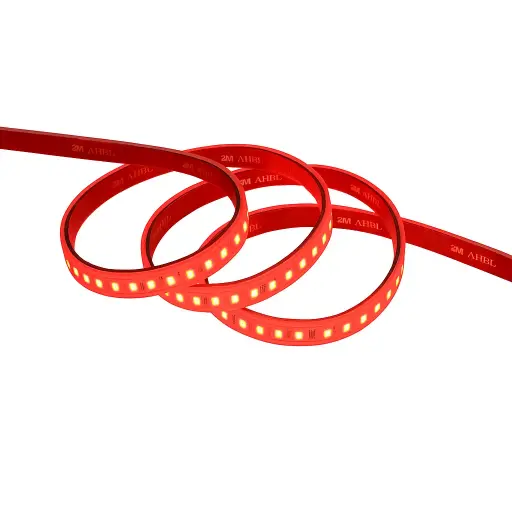 [LST0107109] 107109- LED Strip 220V, Dimmable,Size 10cm–50m,16W/m,100lm/W RED -LDL