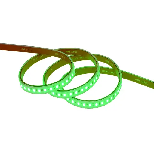 [LST0107111] 107111- LED Strip 220V, Dimmable,Size 10cm–50m,16W/m,100lm/W GREEN -LDL